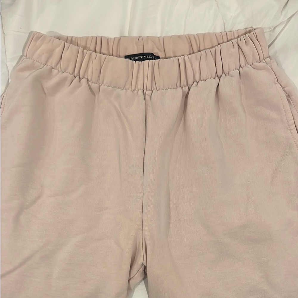⭐️ BRANDY MELVILLE Pink Sweatpants - Picture 3 of 7